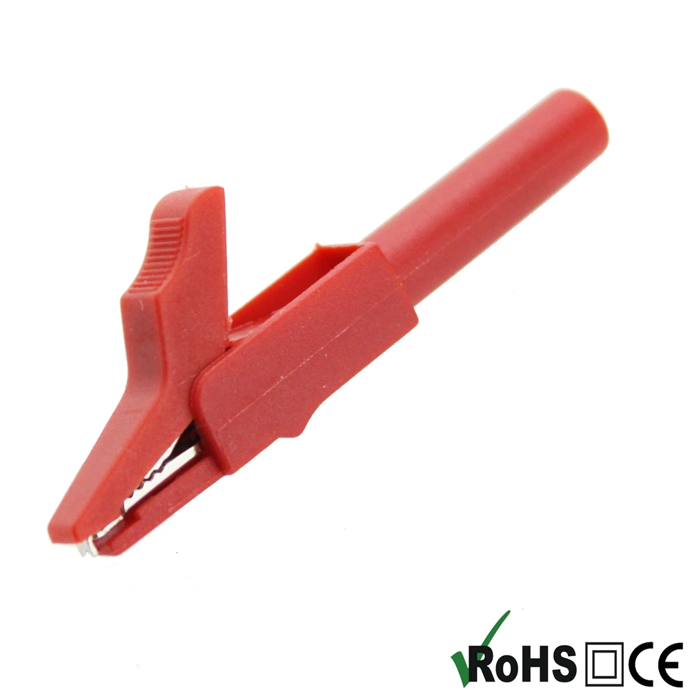 Crocodile Clip Full Insuated Slim safety Crocodile Alligator Clips miniture with 4mm Socket(20 pcs per package)
Crocodile Clip Full Insuated Slim safety Crocodile Alligator Clips miniture with 4mm Socket(20 pcs per package)