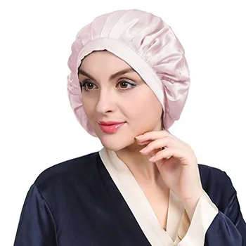 Breathable 100% mulberry silk night caps soft adjustable sleeping cap for women brand nice sleep caps bonnet de couchage
Breathable 100% mulberry silk night caps soft adjustable sleeping cap for women brand nice sleep caps bonnet de couchage