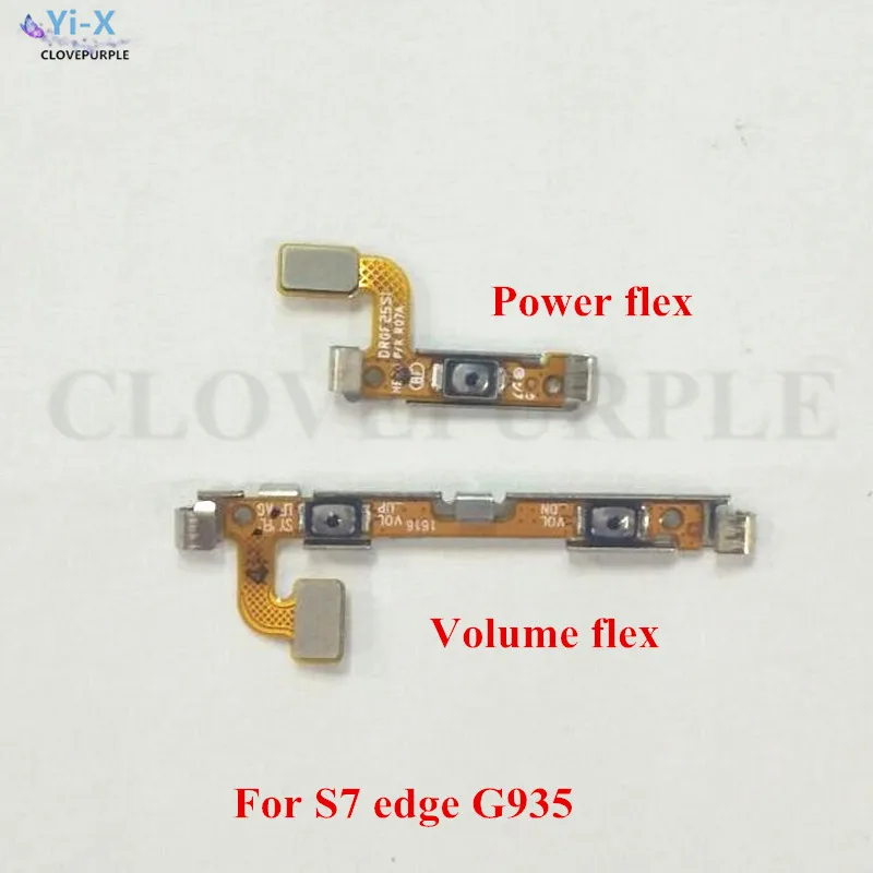 10PCS/Lot Power Button Flex Cable + Volume Control Button Flex Cable Repair Parts for Samsung Galaxy S7 edge G935
10PCS/Lot Power Button Flex Cable + Volume Control Button Flex Cable Repair Parts for Samsung Galaxy S7 edge G935
