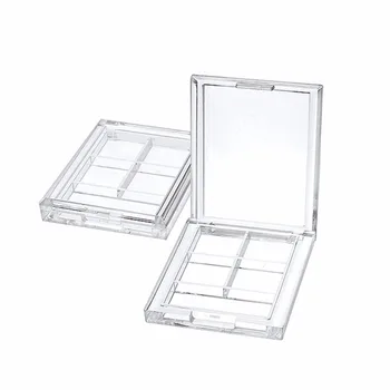 4 Grids Rectangular Eyeshadow Pigment Empty Container Palettes Clear Plastic Portable Lipstick Dispenser Case Refillable Tray
4 Grids Rectangular Eyeshadow Pigment Empty Container Palettes Clear Plastic Portable Lipstick Dispenser Case Refillable Tray