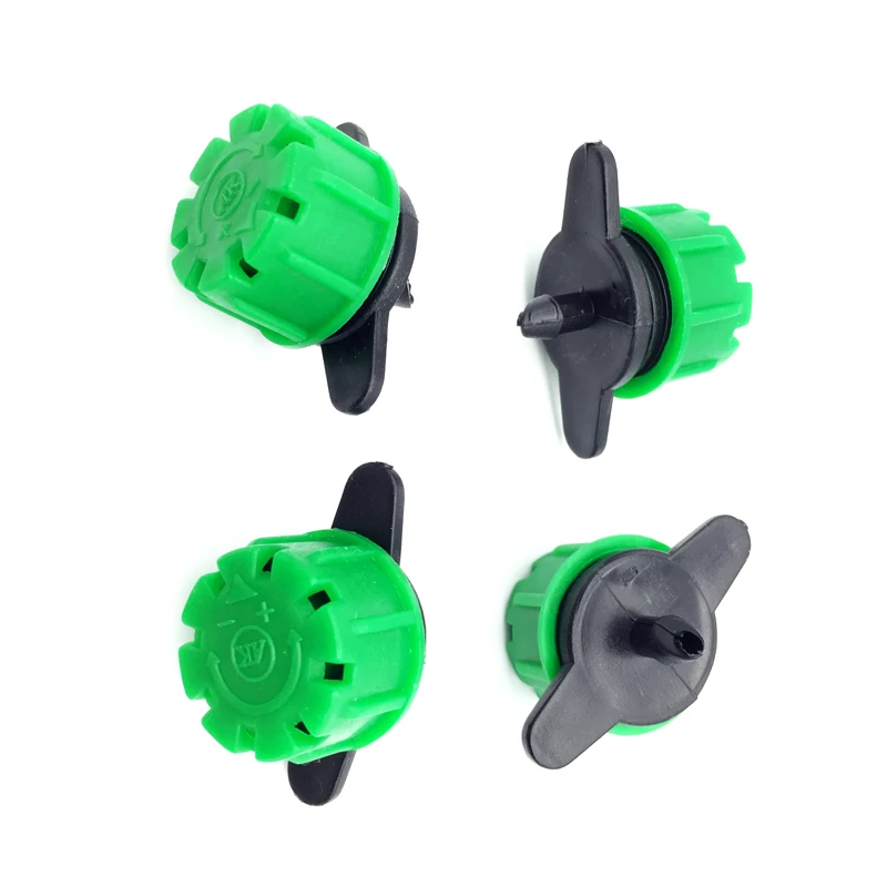 100 PCS Adjustable Nozzle 1/4 "Barbed Connector 3/5mm Connector Droop 8-hole Garden Sprinkler Irrigation Irrigation System
100 PCS Adjustable Nozzle 1/4 "Barbed Connector 3/5mm Connector Droop 8-hole Garden Sprinkler Irrigation Irrigation System