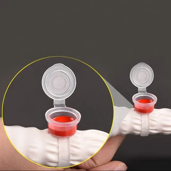 500PCS Tattoo Pigment Ink Ring Cup Holder With Lid Cover Cap for Eyelash Extend Glue Container Permanent Makeup Microblading
500PCS Tattoo Pigment Ink Ring Cup Holder With Lid Cover Cap for Eyelash Extend Glue Container Permanent Makeup Microblading
