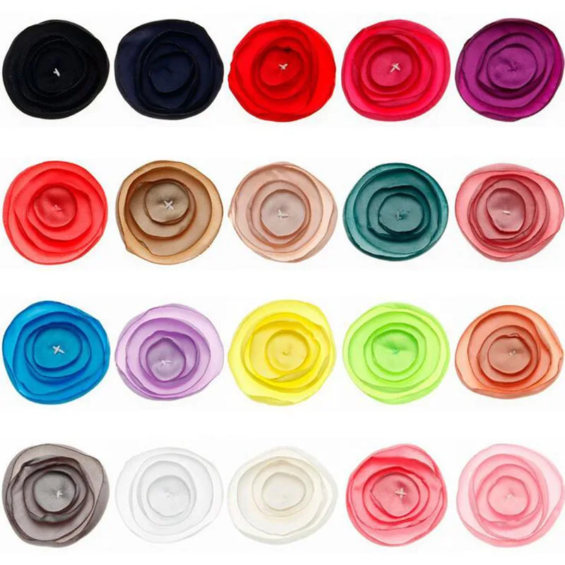 Yundfly 10pcs 4.5cm Satin Petals Flower DIY Fabric Hair Flowers For Baby Girls Hair Accessories Headbands Baby Accessories
Yundfly 10pcs 4.5cm Satin Petals Flower DIY Fabric Hair Flowers For Baby Girls Hair Accessories Headbands Baby Accessories