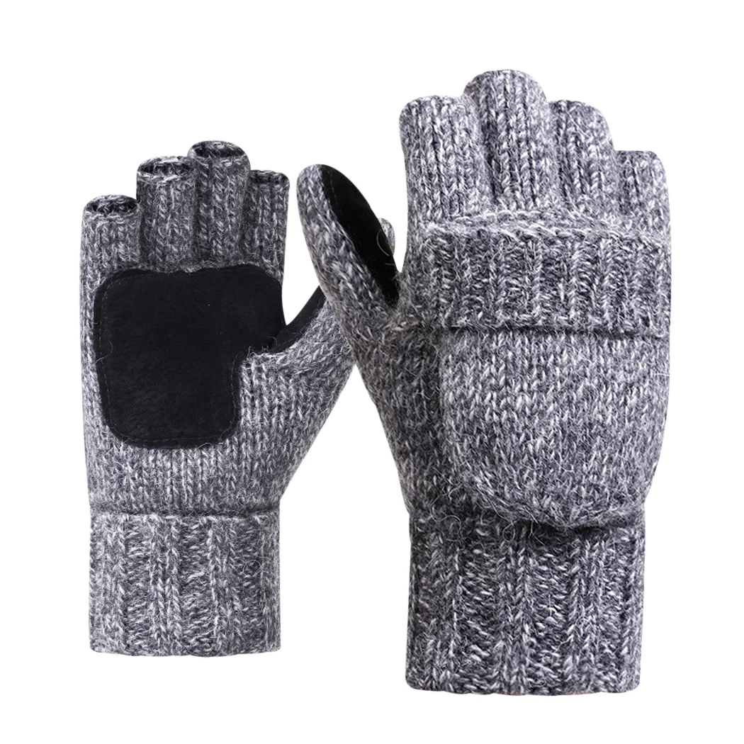 Unisex Women Men Knitted Flip Gloves Winter Wool Gloves Mitten Warm Thick Male Fingerless Wool Finger Half Gloves Hight Quality
Unisex Women Men Knitted Flip Gloves Winter Wool Gloves Mitten Warm Thick Male Fingerless Wool Finger Half Gloves Hight Quality
