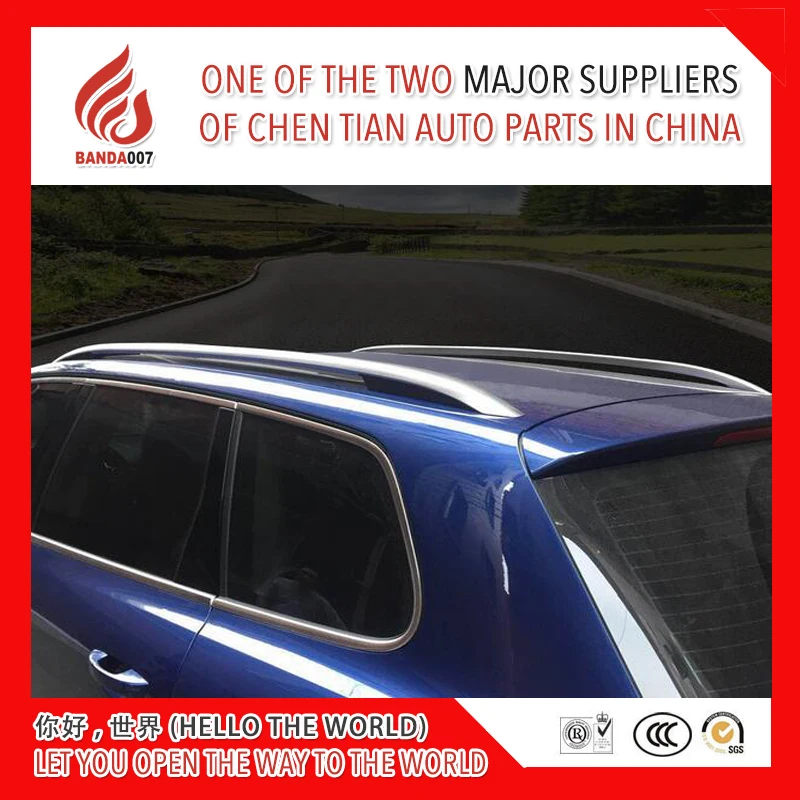 High quality Aluminium alloy sticker install side rail bar roof rack for Touareg 2011 2012 2013 2014 2015 2016 2017
High quality Aluminium alloy sticker install side rail bar roof rack for Touareg 2011 2012 2013 2014 2015 2016 2017