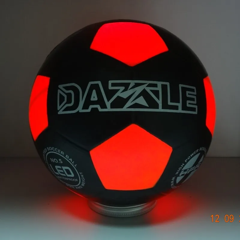 Play Led Football Light Up Soccer Ball Play at Night and Day Fashion Design Ball Play and Beach in Dark With Bright Light Size 5
Play Led Football Light Up Soccer Ball Play at Night and Day Fashion Design Ball Play and Beach in Dark With Bright Light Size 5