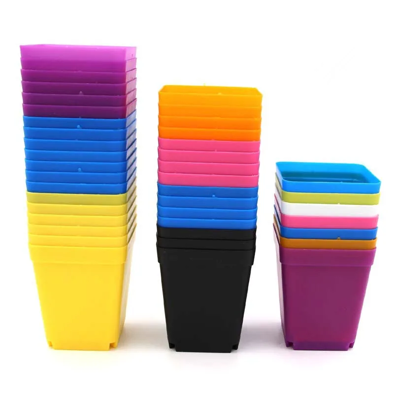 10 Colors Mini Square Plastic Plant Flower Pot Home Office Decor Planter Colorful With Pots Green Plant Artificial
10 Colors Mini Square Plastic Plant Flower Pot Home Office Decor Planter Colorful With Pots Green Plant Artificial