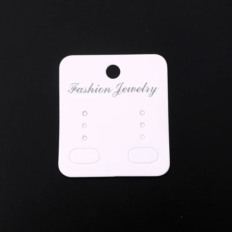 100pcs/lot 4.4x5cm Can Customize Logo Earring Cards White Paper Fashion Earring Card Display Packing Card Hot Sale Wholesale
100pcs/lot 4.4x5cm Can Customize Logo Earring Cards White Paper Fashion Earring Card Display Packing Card Hot Sale Wholesale