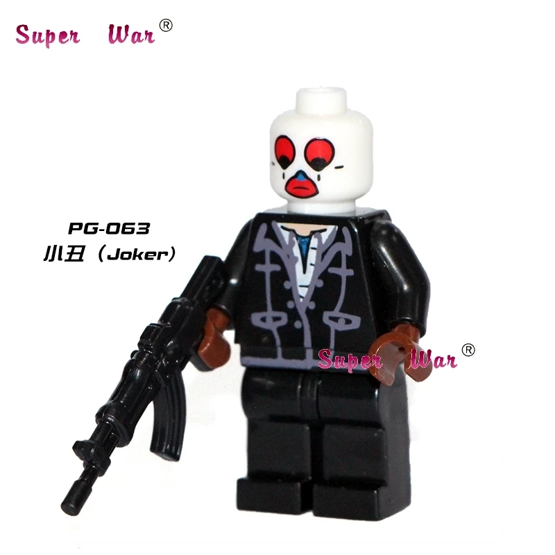 Single Sale superhero marvel avengers Joker Assemble building blocks action sets model bricks toys for children
Single Sale superhero marvel avengers Joker Assemble building blocks action sets model bricks toys for children