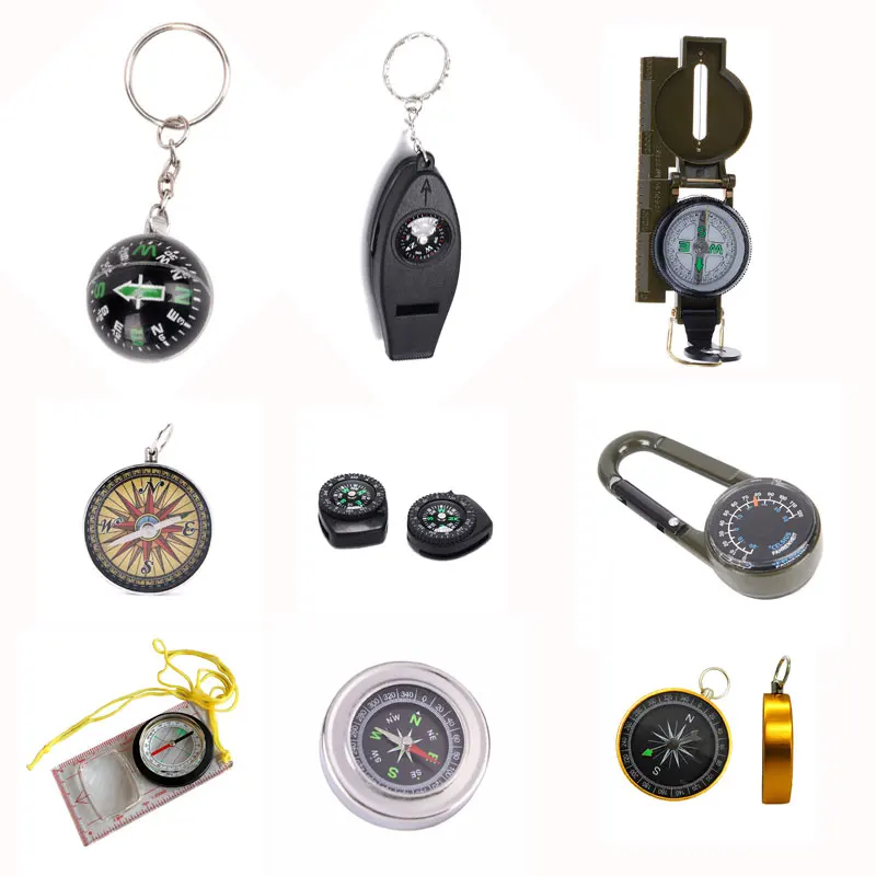 Keychain Multifunctional Hiking Metal Carabiner Mini Compass Thermometer sporting outdoor goods
Keychain Multifunctional Hiking Metal Carabiner Mini Compass Thermometer sporting outdoor goods