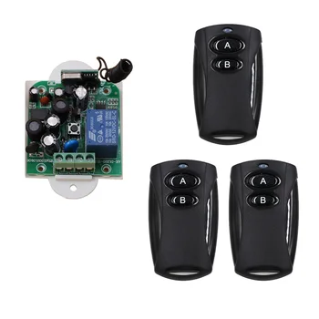 New Item 85V 110V 220V 250V 1CH RF Wireless Remote Control Switch System Transmitter and Receiver Universal Gate Remote Control
New Item 85V 110V 220V 250V 1CH RF Wireless Remote Control Switch System Transmitter and Receiver Universal Gate Remote Control