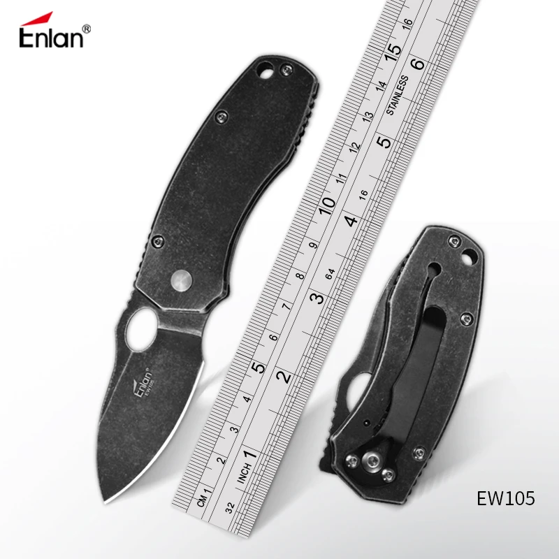 ENLAN EW105 Tactical Folding Knife 8Cr13mov Steel,420 Handle,58Hrc Survival Hunting Camp Folding Pocket Knives Edc Outdoor tool
ENLAN EW105 Tactical Folding Knife 8Cr13mov Steel,420 Handle,58Hrc Survival Hunting Camp Folding Pocket Knives Edc Outdoor tool