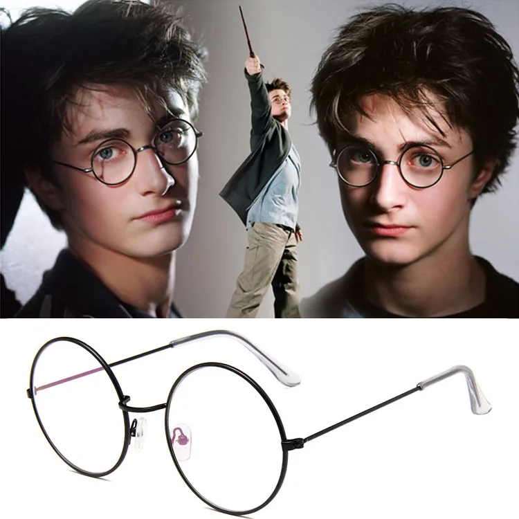 HP Vintage round frame Harri Potter Glasses Cosplay prop action figure toy glasses for children adults kids baby cosplay student
HP Vintage round frame Harri Potter Glasses Cosplay prop action figure toy glasses for children adults kids baby cosplay student