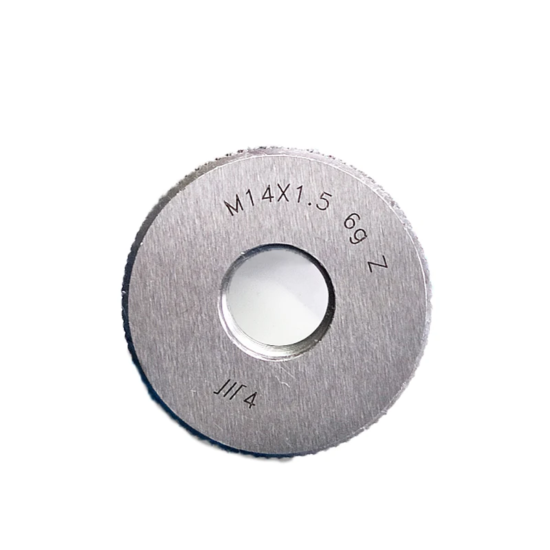 M14 * 1.5 6G T + M14 * 1.5 6G Z Metric threaded ring gauge measuring external for gage holes prior screw High precision screw
M14 * 1.5 6G T + M14 * 1.5 6G Z Metric threaded ring gauge measuring external for gage holes prior screw High precision screw