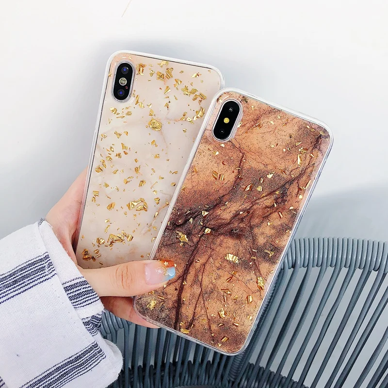 XBXcase Luxury Gold Foil Marble Phone Case For iPhone 6S 6 7 8 Plus Soft TPU Rubber Cover For iPhone Xs Max XR X S Glitter Back
XBXcase Luxury Gold Foil Marble Phone Case For iPhone 6S 6 7 8 Plus Soft TPU Rubber Cover For iPhone Xs Max XR X S Glitter Back