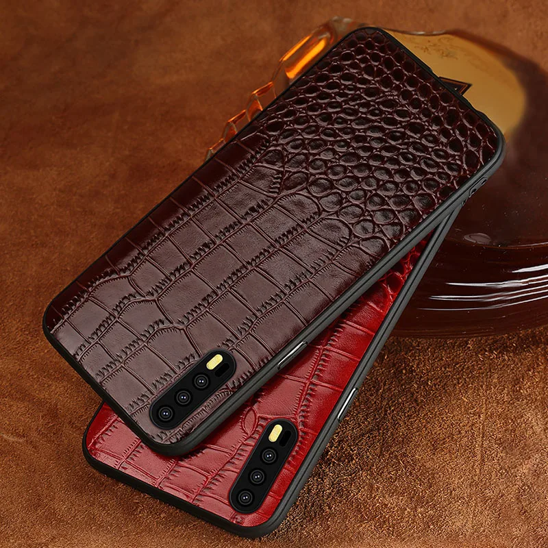 Genuine Leather Phone Case For Huawei P20 P20 Pro Case Crocodile Texture Back Cover For Mate 10 P9 P10 Lite P Smart Case
Genuine Leather Phone Case For Huawei P20 P20 Pro Case Crocodile Texture Back Cover For Mate 10 P9 P10 Lite P Smart Case