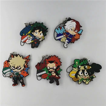 5pcs/lot My Hero Academia Japanese anime figure bakugo katsuki OCHACO URARAKA Todoroki Rubber mobile phone charms/keychain/strap
5pcs/lot My Hero Academia Japanese anime figure bakugo katsuki OCHACO URARAKA Todoroki Rubber mobile phone charms/keychain/strap