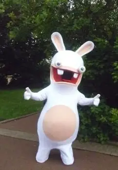 Rayman Raving Rabbids Mascot Costume Adult Size Fancy Dress For Christmas Halloween Carnival Party
Rayman Raving Rabbids Mascot Costume Adult Size Fancy Dress For Christmas Halloween Carnival Party