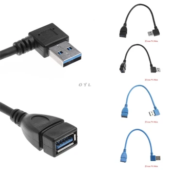 1Pc USB 3.0 Right / Left Angle 90 Degree Extension Cable Male To Female Adapter Cord USB Cables Drop shipping
1Pc USB 3.0 Right / Left Angle 90 Degree Extension Cable Male To Female Adapter Cord USB Cables Drop shipping