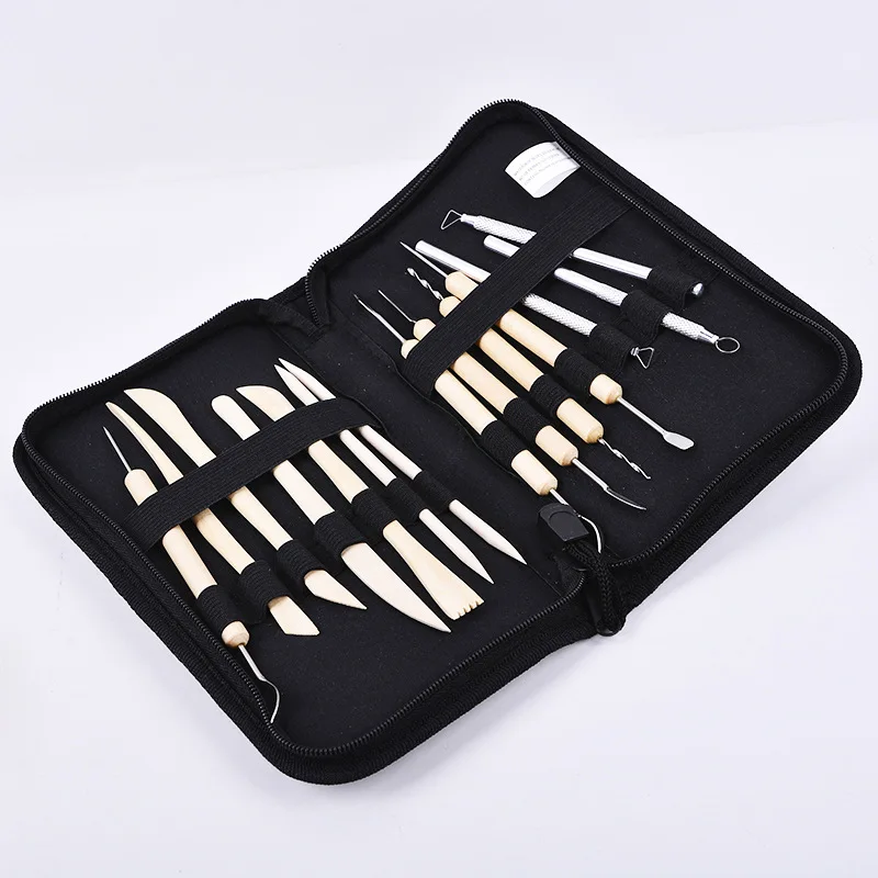 Painting 14 pieces set of hardcover combination sculpture soft clay clay production toolkit beginner art supplies
Painting 14 pieces set of hardcover combination sculpture soft clay clay production toolkit beginner art supplies
