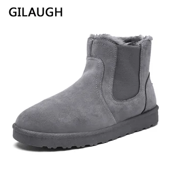 GILAUGH Winter Warm New Men's Snow Boots, Fashion Lightweight Keep Warm Plush Men Ankle Boots
GILAUGH Winter Warm New Men's Snow Boots, Fashion Lightweight Keep Warm Plush Men Ankle Boots