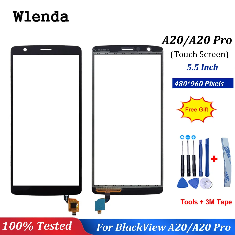 Black Touch Panel For Blackview A20 / A20 Pro Touch Screen Digitizer Lens Replacement Parts+Tools
Black Touch Panel For Blackview A20 / A20 Pro Touch Screen Digitizer Lens Replacement Parts+Tools
