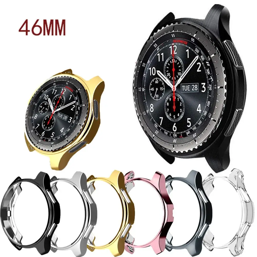 TPU Anti-Scratch Frame Protective Cover for Samsung Galaxy Watch 46mm SM-R800 TPU Anti-Scratch Frame Protective
TPU Anti-Scratch Frame Protective Cover for Samsung Galaxy Watch 46mm SM-R800 TPU Anti-Scratch Frame Protective
