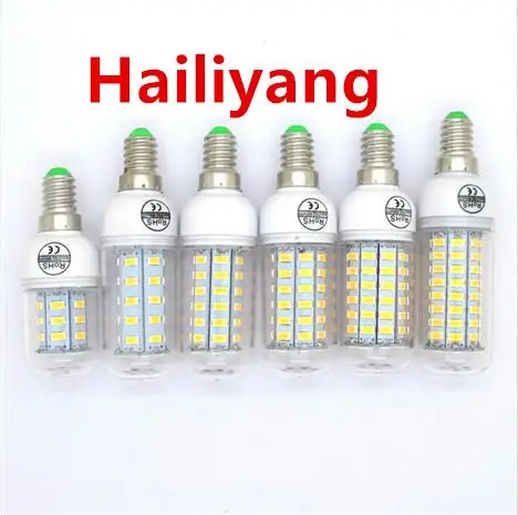 

Energy Saving E14 220V LED bulb lamp 5730 SMD 24/36/48/56/69 LEDs Replace 7W 12W 15W 20W 25W Fluorescent Light Lampara LED