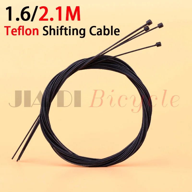 MUQZI 2Pcs Mountain Bike Teflon Shifting Cable Core 1.6m /2.1m Diameter 1.2MM Folding Fixed Gear Road Bike Transmission Cable 
MUQZI 2Pcs Mountain Bike Teflon Shifting Cable Core 1.6m /2.1m Diameter 1.2MM Folding Fixed Gear Road Bike Transmission Cable
