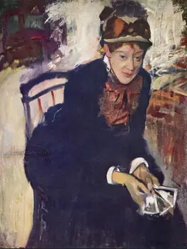 High quality Oil painting Canvas Reproductions Portrait of Mary Cassatt (1880-1884) By Edgar Degas hand painted
High quality Oil painting Canvas Reproductions Portrait of Mary Cassatt (1880-1884) By Edgar Degas hand painted