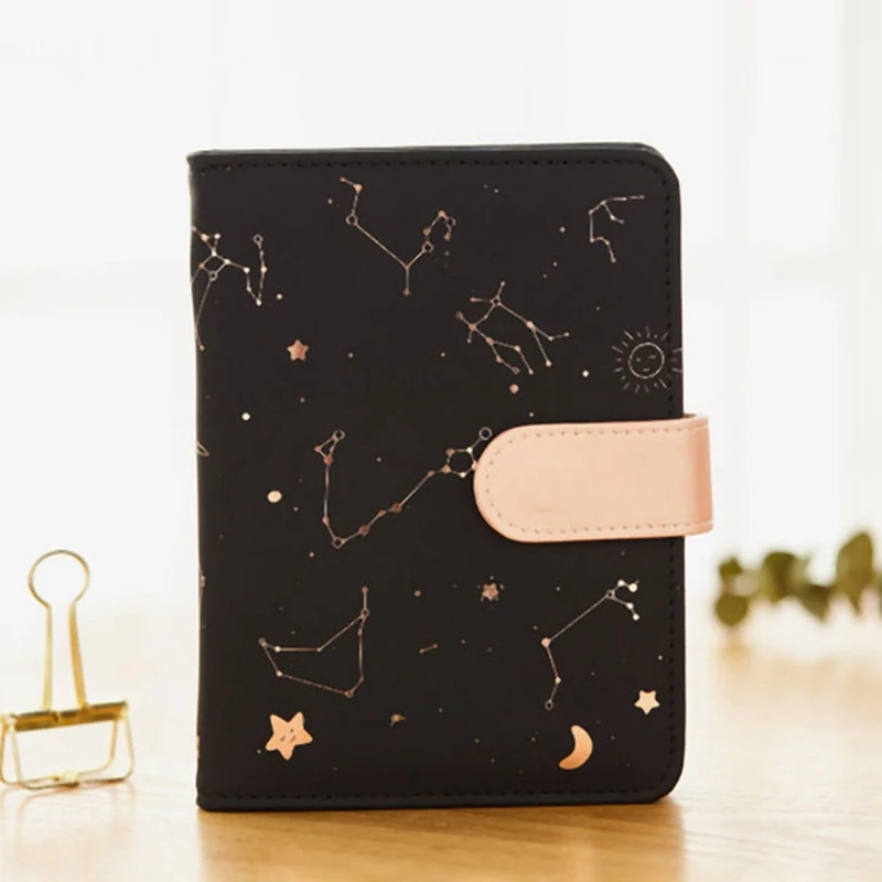 Creative Star Constellation PU Leather Notebook Button Snap Notebook Stationery Gift For Student 2 Colors
Creative Star Constellation PU Leather Notebook Button Snap Notebook Stationery Gift For Student 2 Colors