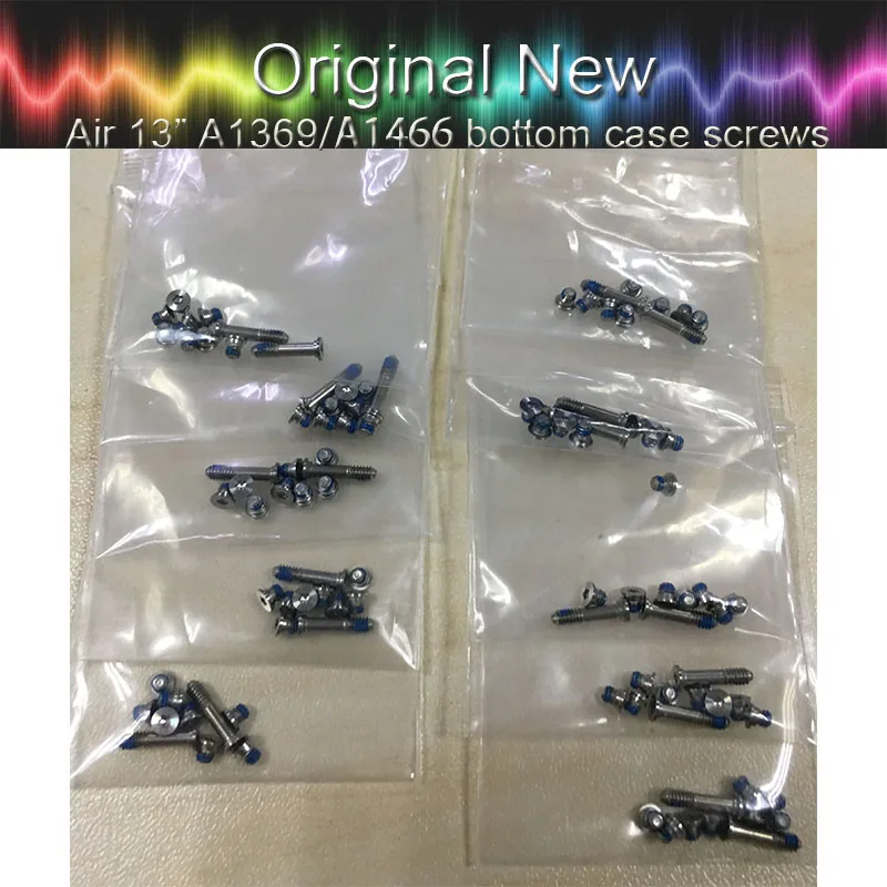 Bottom Case Screw Set For Macbook Air 11" A1370 A1465 13" A1369 A1466 bottom shell screws screw 10sets/100pcs
Bottom Case Screw Set For Macbook Air 11" A1370 A1465 13" A1369 A1466 bottom shell screws screw 10sets/100pcs
