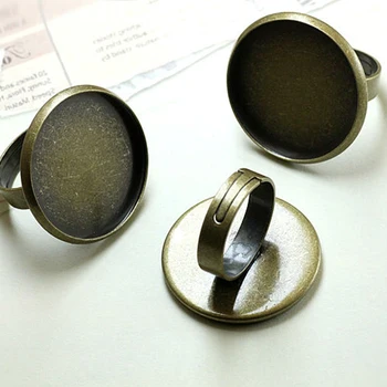 10pcs 25mm Round Cameo Setting Tray ANTIQUE BRONZE Adjustable RING BASE BLANK China Fashion Jewerly Diy Fittings
10pcs 25mm Round Cameo Setting Tray ANTIQUE BRONZE Adjustable RING BASE BLANK China Fashion Jewerly Diy Fittings