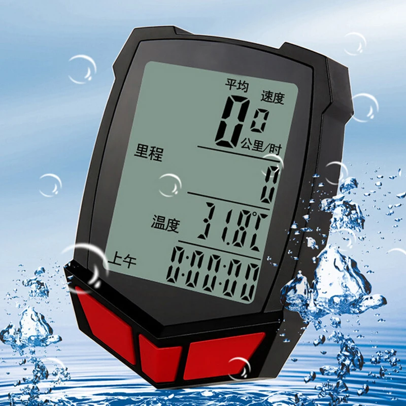 Waterproof 2.0 inch Screen Wired/Wireless Bike Computer Bicycle Cycling Speedometer Odometer Temperature Stopwatch
Waterproof 2.0 inch Screen Wired/Wireless Bike Computer Bicycle Cycling Speedometer Odometer Temperature Stopwatch