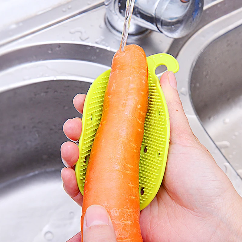Vegetable Peeling Brush High Quality PVC Peeler Efficient Potato Skin Remover Carrot Peeler Ginger Peeler Kitchen Accessories
Vegetable Peeling Brush High Quality PVC Peeler Efficient Potato Skin Remover Carrot Peeler Ginger Peeler Kitchen Accessories