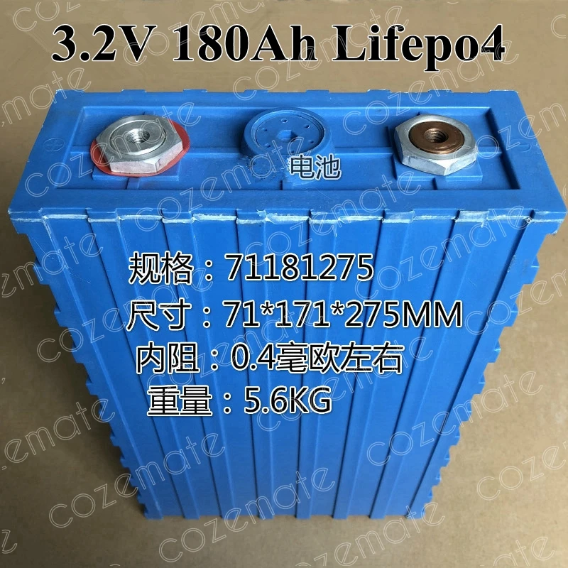 Rechargeable Batteries Battery Deep Cycle Lifepo4 Battery 3.2v 180ah for Electric Vehicle Ups Electric Bicycle and Golf Car
Rechargeable Batteries Battery Deep Cycle Lifepo4 Battery 3.2v 180ah for Electric Vehicle Ups Electric Bicycle and Golf Car