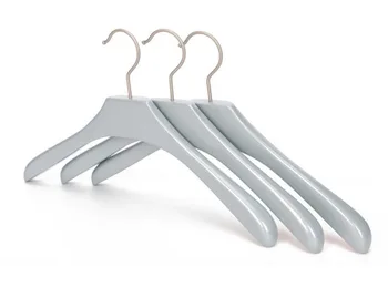 Hangerlink Creative Deluxe Ice Blue Color Wooden Clothes Hanger for Coats Suits, 6 Pcs/Lot
Hangerlink Creative Deluxe Ice Blue Color Wooden Clothes Hanger for Coats Suits, 6 Pcs/Lot