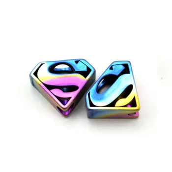 1PC Superman Colorful Titanium Alloy EDC Paracord Beads Knife Beads Rope Cord Beads Lanyard Pendants Outdoor Accessories
1PC Superman Colorful Titanium Alloy EDC Paracord Beads Knife Beads Rope Cord Beads Lanyard Pendants Outdoor Accessories