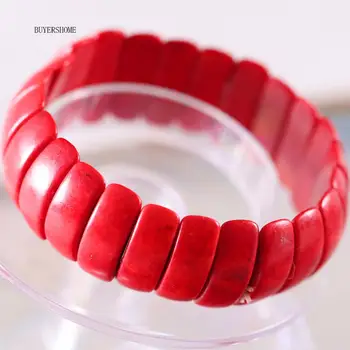 Free Shipping Stretch Handmade Women Jewelry Natural Stone Beads Red Howlite Bracelet 8" 1Pcs RH598
Free Shipping Stretch Handmade Women Jewelry Natural Stone Beads Red Howlite Bracelet 8" 1Pcs RH598