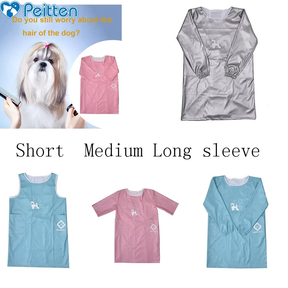 Short Medium Long Sleeve Waterproof Pet Apron Gown Pet Grooming Beautician Smock Clothing Pet Store Aprons Beauty Robe Dress
Short Medium Long Sleeve Waterproof Pet Apron Gown Pet Grooming Beautician Smock Clothing Pet Store Aprons Beauty Robe Dress