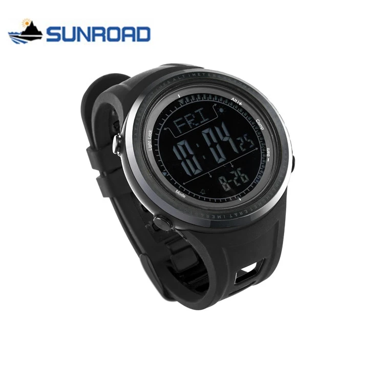 SUNROAD Men Sport Watch Waterproof Altimeter Compass Stopwatch Fishing Barometer Pedometer Digital Wrist Watch Saat Reloj Hombre
SUNROAD Men Sport Watch Waterproof Altimeter Compass Stopwatch Fishing Barometer Pedometer Digital Wrist Watch Saat Reloj Hombre