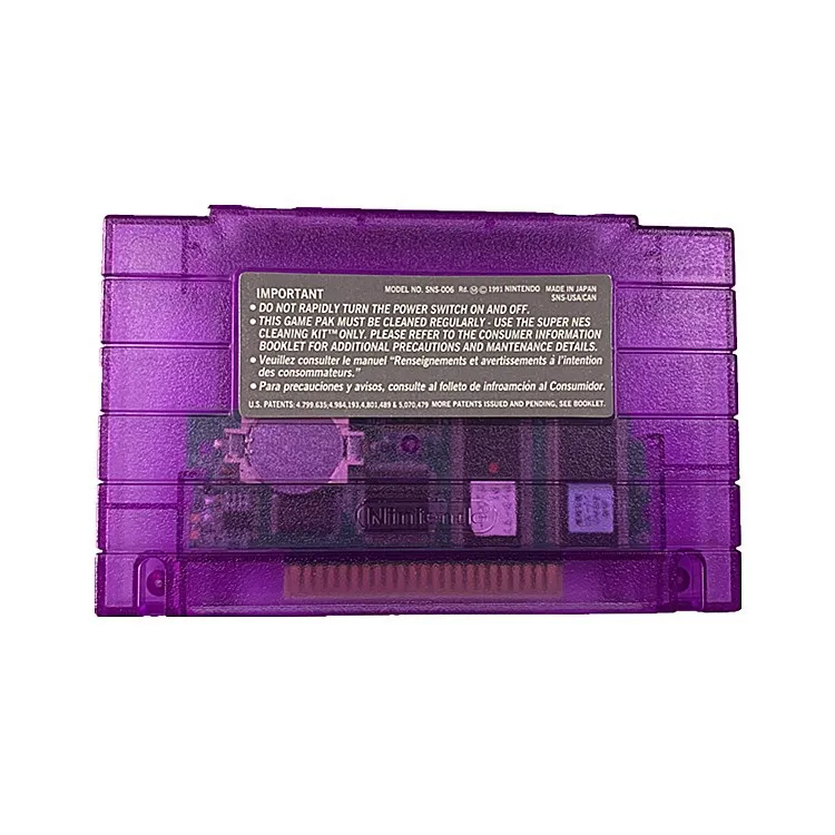 Save File Super 110 in 1 Transparent Shell Game Cartridge for 16 bit NTSC Console with Earthbound/SimCity/Gaia/Harvest Moon etc.
Save File Super 110 in 1 Transparent Shell Game Cartridge for 16 bit NTSC Console with Earthbound/SimCity/Gaia/Harvest Moon etc.