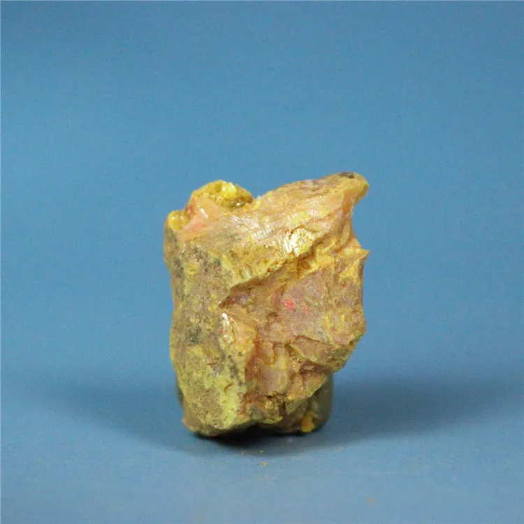 

Natural mineral crystal orpiment rough science specimen collection Kistler mineral specimens teaching specimens