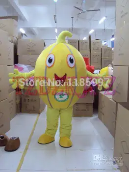 HOT SALE Hot Gold Cantaloupe Halloween animal Mascot Costume Fancy Dress Animal mascot costume free shipping
HOT SALE Hot Gold Cantaloupe Halloween animal Mascot Costume Fancy Dress Animal mascot costume free shipping