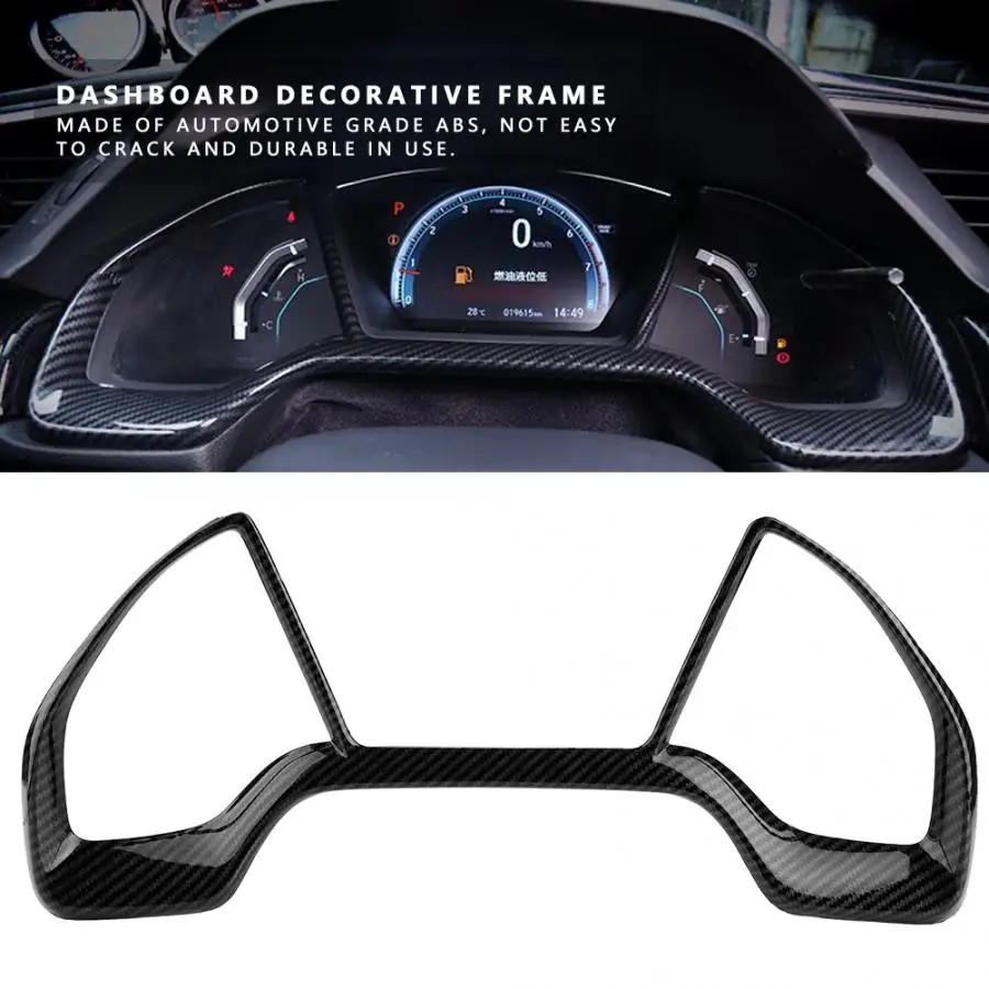 Car Dashboard Decorative Frame Dial Rings Trim for Honda Civic 10th 2016 2017 2018 Red/Crabon Fiber araba aksesuar
Car Dashboard Decorative Frame Dial Rings Trim for Honda Civic 10th 2016 2017 2018 Red/Crabon Fiber araba aksesuar