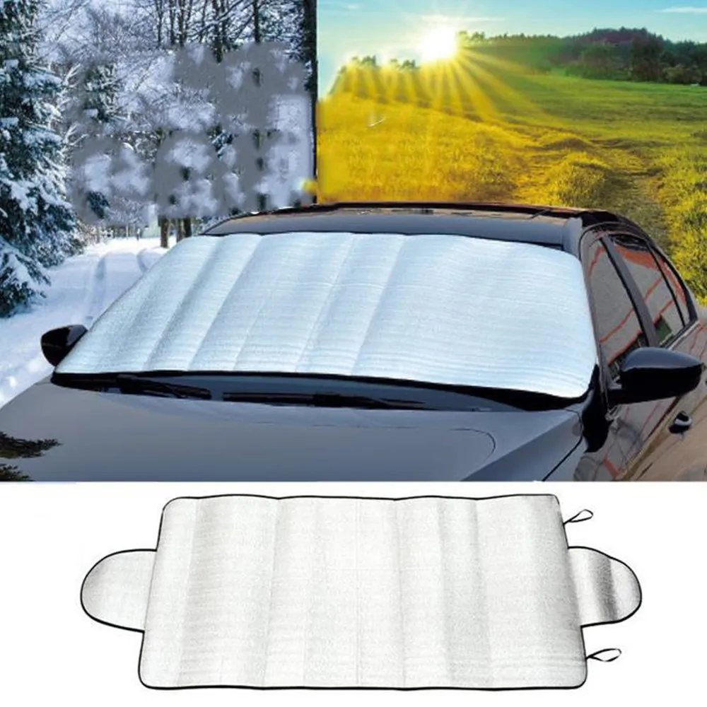 VEHEMO Car Windshield Cover Heat Sun Shade Anti Snow Frost Ice Dust Shield Protector Cover
VEHEMO Car Windshield Cover Heat Sun Shade Anti Snow Frost Ice Dust Shield Protector Cover