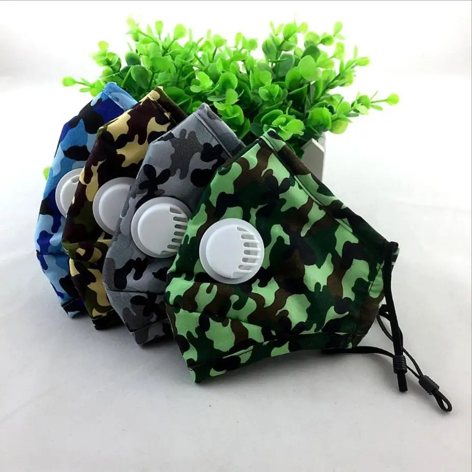 Camouflage PM2.5 Cotton mask Anti Haze anti-dust mouth mask Activated carbon filter mask Windproof Breath valve masks respirator
Camouflage PM2.5 Cotton mask Anti Haze anti-dust mouth mask Activated carbon filter mask Windproof Breath valve masks respirator