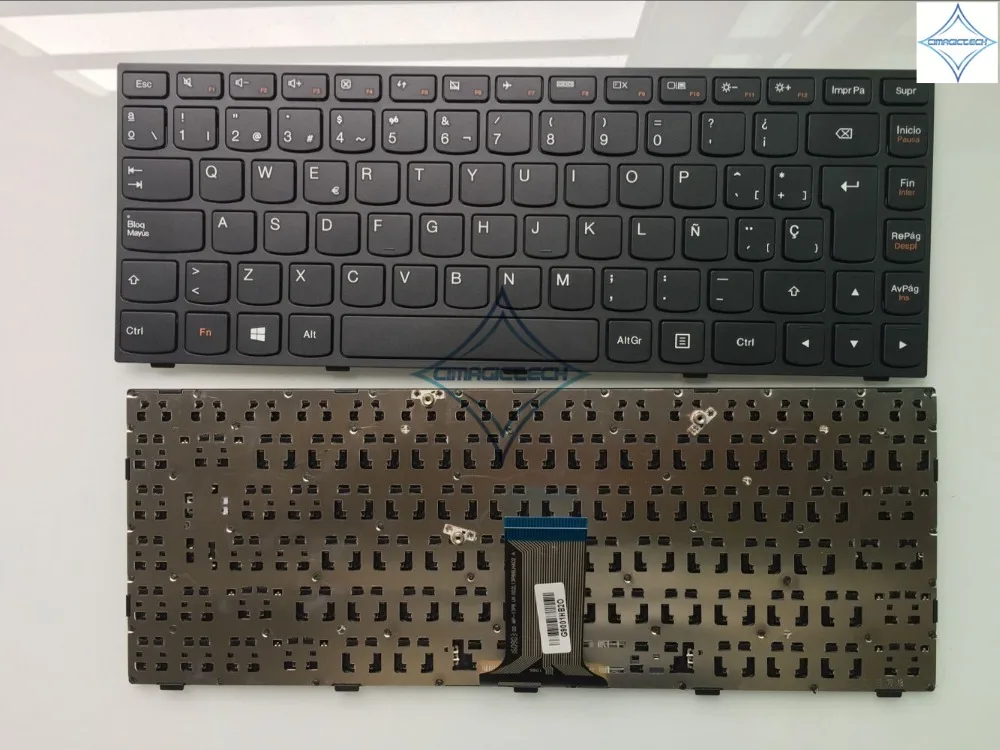 new for Lenovo G40 g40-30 g40-45 G40-70 G40-75 G40-80 n40-70 n40-30 Flex 2 SP spanish laptop keyboard teclado with frame
new for Lenovo G40 g40-30 g40-45 G40-70 G40-75 G40-80 n40-70 n40-30 Flex 2 SP spanish laptop keyboard teclado with frame