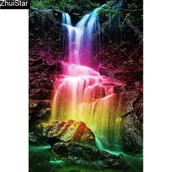 Full Square/5D DIY Diamond Painting "Colorful waterfall" Embroidery Cross Stitch Mosaic Home Decor Gift CJ8
Full Square/5D DIY Diamond Painting "Colorful waterfall" Embroidery Cross Stitch Mosaic Home Decor Gift CJ8