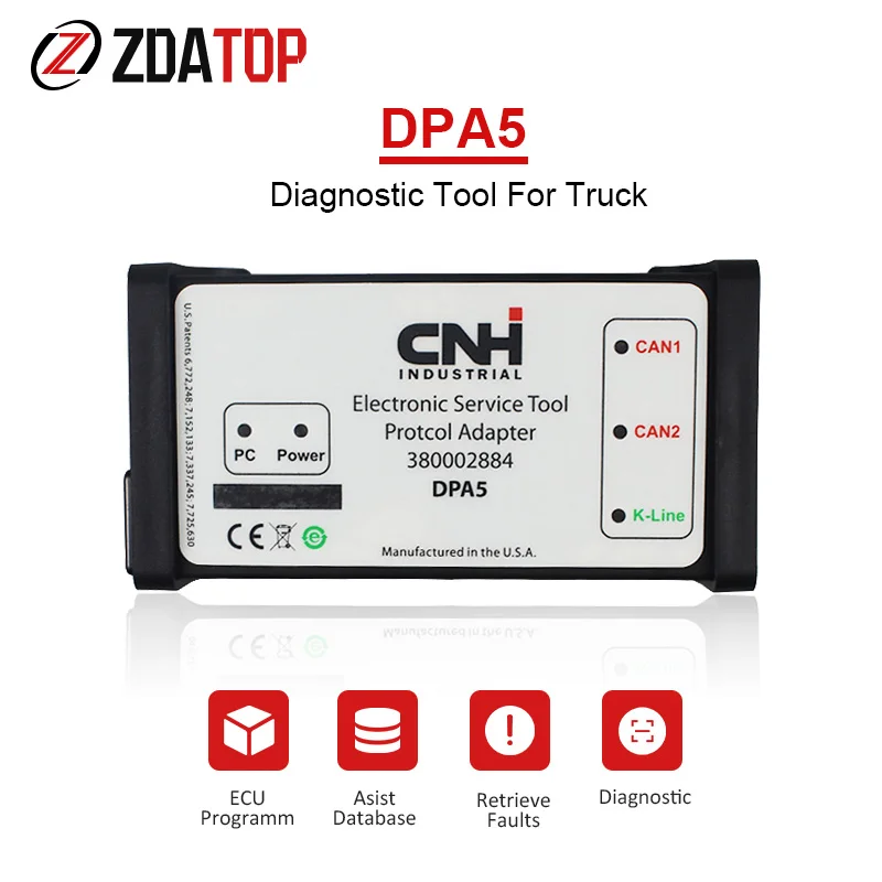 DPA5 Kit Truck With Green Cable Diagnostic Tool Electronic Service Tools EST 9.0 Engineer Software Better Than Nexiqing
DPA5 Kit Truck With Green Cable Diagnostic Tool Electronic Service Tools EST 9.0 Engineer Software Better Than Nexiqing